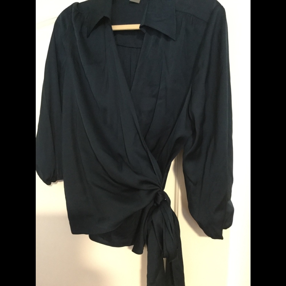 Ann Taylor wrap blouse